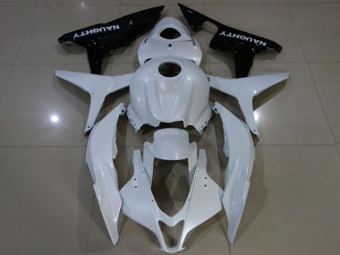 Carénage Moto Honda CBR600RR 2007-2008 - Blanc Noir Brillant