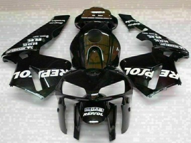 Carénages Moto Honda CBR600RR 2005-2006 - Noir Repsol