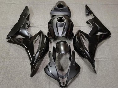 Carénages Moto Honda CBR600RR 2007-2008 - Noir Brillant Noir Mat