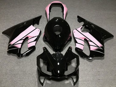 Carénages Moto Honda CBR600 F4i 2004-2007 - Rose Noir Brillant