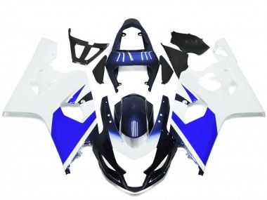 Carénages Moto Suzuki GSXR 600 / GSXR 750 2004-2005 - Blanc Bleu