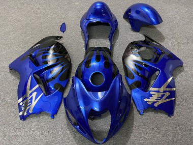 Carénages Moto Suzuki GSXR 1300 1996-2007 - Bleu Profond Noir