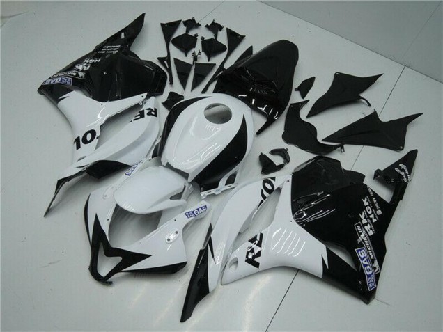 Carénage Moto Honda CBR600RR 2009-2012 - Blanc Noir Brillant Repsol