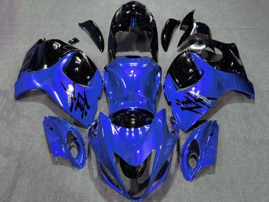 Carénages Moto Suzuki GSXR 1300 2008-2020 - Bleu Brillant Noir