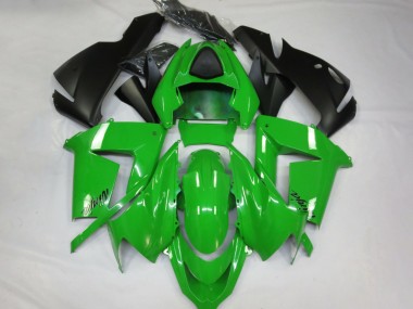 Carénages Moto Kawasaki ZX10R 2004-2005 - Vert Brillant Noir