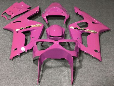 Carénages Moto Kawasaki ZX6R 2003-2004 - Rose