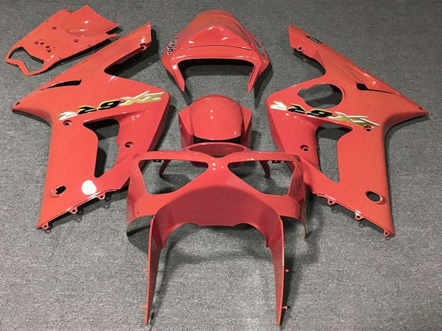 Carénages Moto Kawasaki ZX6R 2003-2004 - Grapefruit