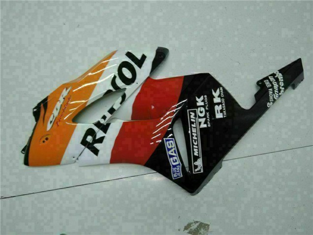 Carénages Moto Honda CBR1000RR 2004-2005 - Orange Blanc Rouge Noir Repsol