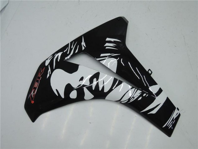 Carénages ABS Honda CBR1000RR 2008-2011 - Blanc Noir Brillant