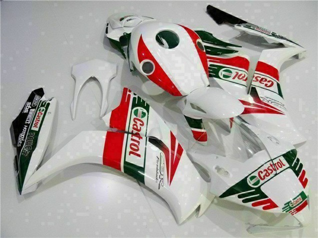 Carénage Moto Honda CBR1000RR 2012-2016 - Blanc Rouge Vert Castrol