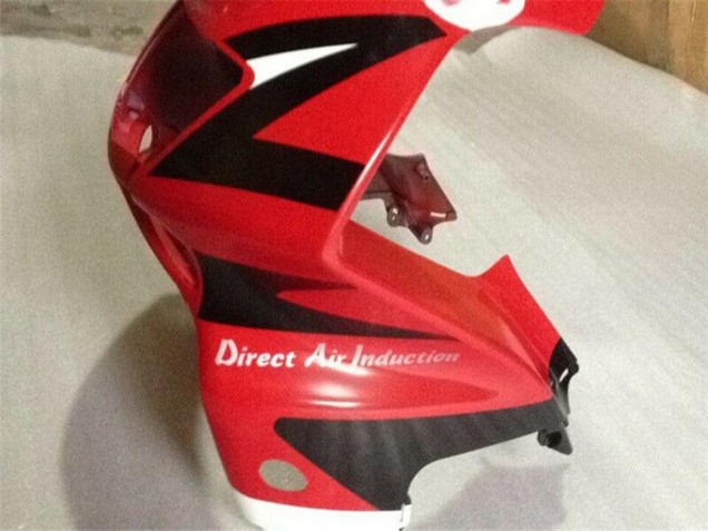 Carénages Moto Honda CBR600 F3 1995-1996 - Blanc Rouge Noir Brillant