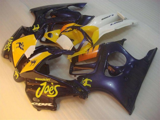 Carénages Moto Honda CBR600 F3 1995-1996 - Bleu Jaune Joes