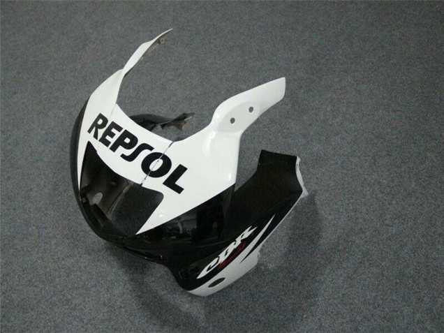Carénages Moto Honda CBR600 F3 1997-1998 - Blanc Noir Brillant Repsol