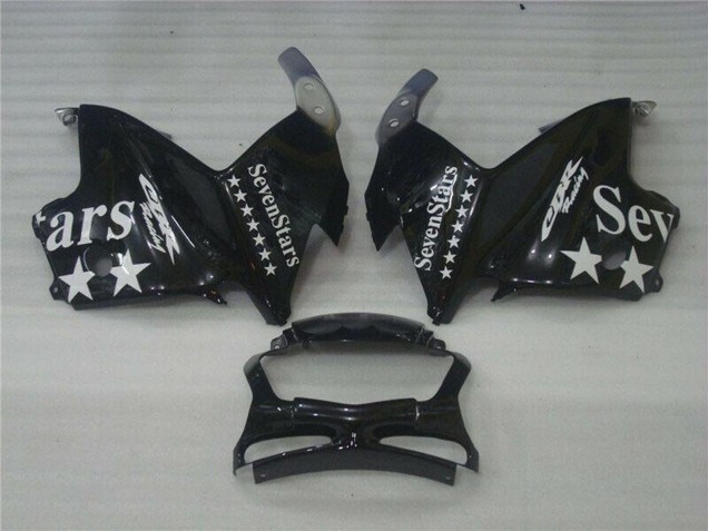 Carénages Moto Honda CBR600 F3 1995-1996 - Argent Noir Brillant SevenStars