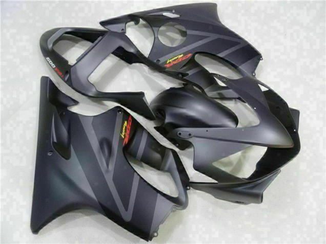 Carénage Moto Honda CBR600 F4i 2001-2003 - Noir Mat Gris