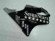 Carénages Moto Honda CBR600 F4i 2001-2003 - Noir Brillant Argent SevenStars