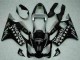 Carénages Moto Honda CBR600 F4i 2001-2003 - Noir Brillant Argent SevenStars