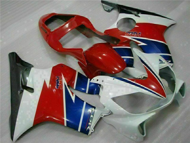 Carénage Moto Honda CBR600 F4i 2001-2003 - Blanc Rouge Bleu Noir