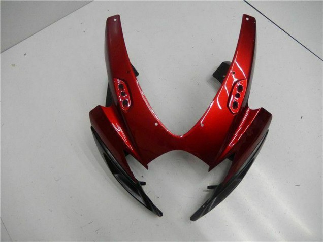 Carénage Moto Suzuki GSXR 600/750 2006-2007 - Rouge Noir Brillant