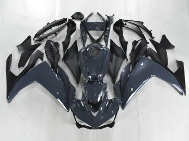 Carénages Moto Yamaha YZF R3/R25 2015-2018 - Gris Foncé Noir Mat