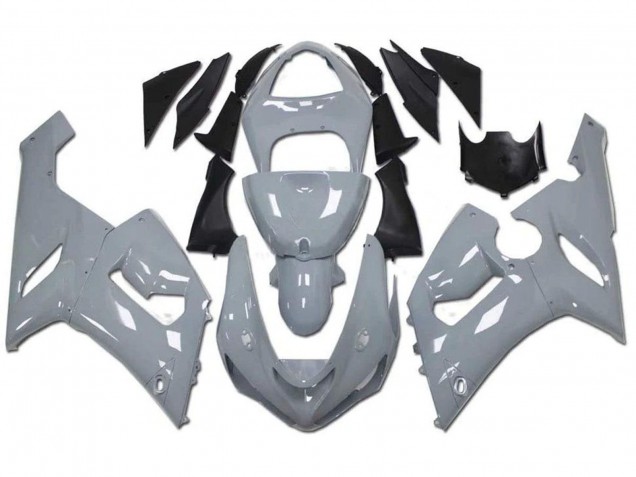 Carénages Moto Kawasaki ZX6R 2005-2006 - Nardo Gris
