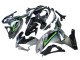 Carénages Moto Kawasaki Ninja 500 EX500R 2024-2025 - Gris Vert Noir
