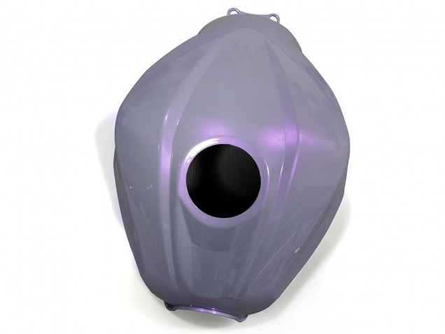 Carénages Moto Kawasaki EX300 2013-2024 - Caméléon Gris Dazz Violet Perle