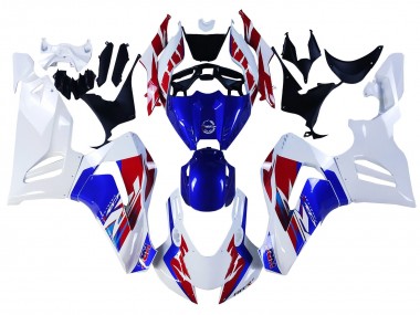 Carénages Moto Honda CBR1000RR-R 2020-2023 - Blanc Rouge Bleu