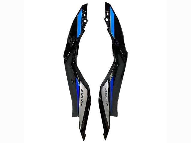 Carénages Moto Kawasaki ZX25R ZX-25R 2019-2025 - Bleu Blanc Noir Mat