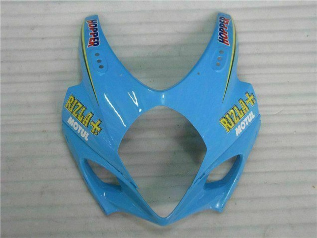 Kits Carénage Moto Suzuki GSXR 1000 2007-2008 - Bleu Or Noir Rizla