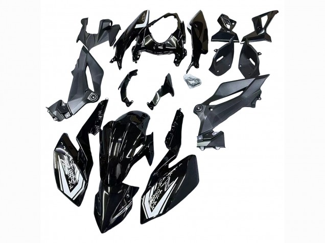 Carénages Moto Kawasaki Z400 2018-2024 - Noir Brillant