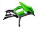 Carénages Moto Kawasaki Z1000SX 2010-2016 - Noir Brillant Noir Mat Vert