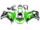 Carénages Moto Kawasaki Z1000SX 2010-2016 - Noir Brillant Noir Mat Vert