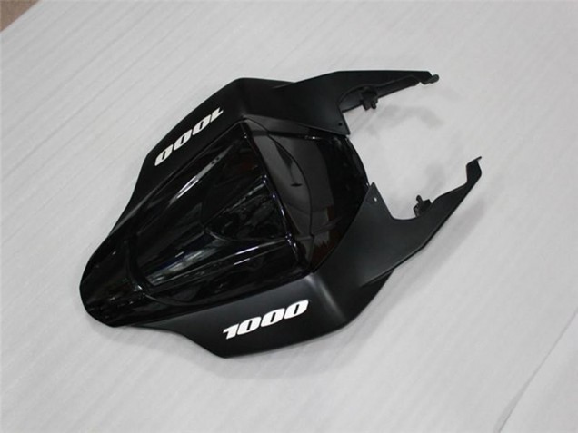 Carénages Moto Suzuki GSXR 1000 2007-2008 - Noir Brillant Noir Mat Blanc