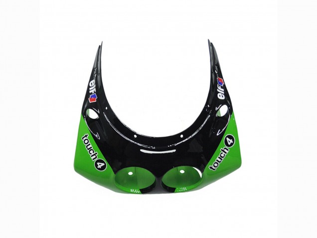 Carénages Moto Kawasaki ZXR250 1989-1990 - Vert Noir Brillant Elf Touch4 Bridgestone