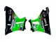 Carénages Moto Kawasaki ZZR600 1998-2003 - Vert Noir Monstre Elf