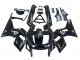 Carénages Moto Kawasaki ZZR600 1998-2003 - Noir Brillant Or Ninja