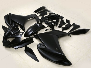Carénages Moto Yamaha FZ6R 2009-2015 - Noir Mat