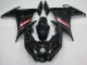 Carénages Moto Yamaha FZ6R 2009-2015 - Noir Brillant Rouge