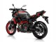 Carénages Moto Yamaha MT07/FZ07 2012-2017 - Gris Rouge