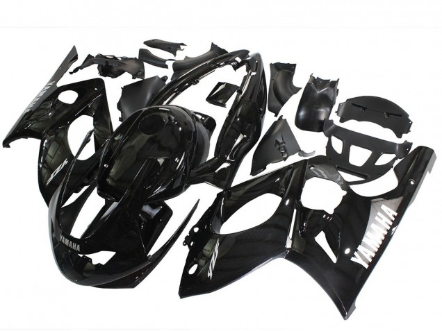 Carénages Moto Yamaha YZF600R Thundercat 1996-2007 - Noir Brillant