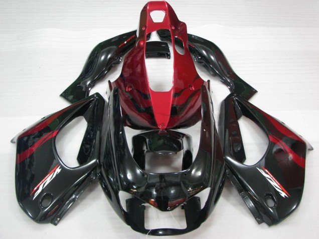Carénages Moto Yamaha YZF 1000R Thundecourses 1997-2007 - Rouge Noir