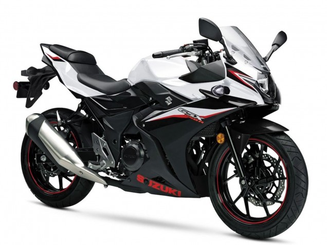 Carénage Moto Suzuki GSX250R 2017-2020 - Blanc Noir