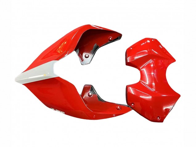 Carénages Moto Ducati Panigale V4 V4S 2018-2019 - Blanc Argent Rouge Noir Brillant