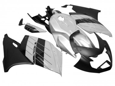 Carénages Moto BMW K1200S 2005-2010 - Argent Noir Mat