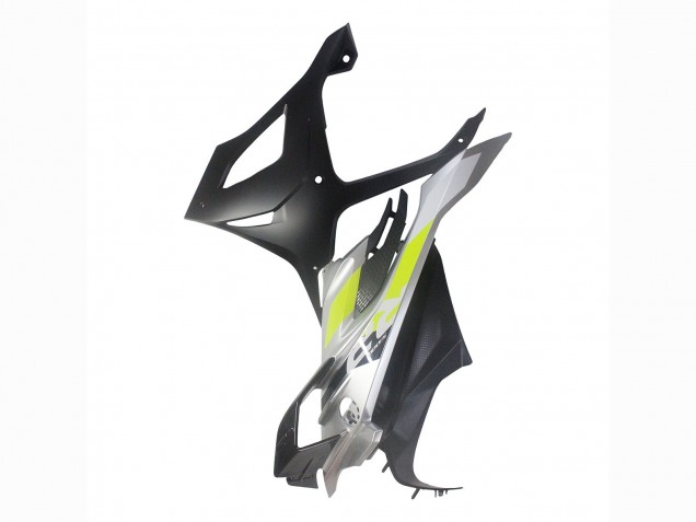 Carénages Moto BMW S1000RR 2023-2024 - Argent Noir Mat Vert Citron