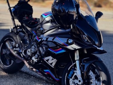 Carénages Moto BMW S1000RR 2023-2024 - Noir Bleu Rouge
