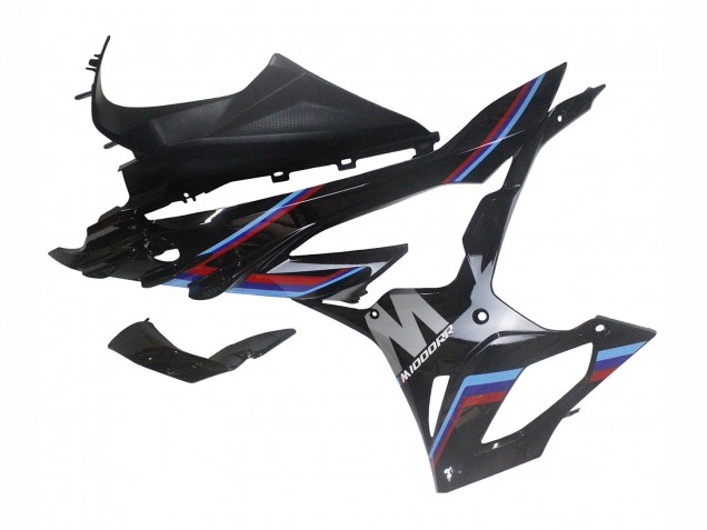 Carénages Moto BMW S1000RR 2023-2024 - Noir Bleu Rouge