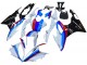 Kits Carénage Moto BMW S1000RR 2015-2016 - Blanc Rouge Bleu Noir Brillant