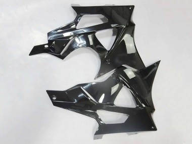 Carénages Moto BMW S1000RR 2009-2014 - Argent Bleu Noir Brillant